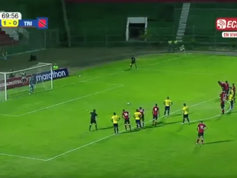 Enner Valencia engañó al arquero y marcó de penal el 2-0 de Ecuador