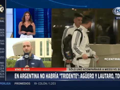 Agüero o Lautaro: en FOX Sports avisaron que solo uno acompañará a Messi