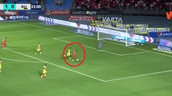 Otro golazo: Duván Vergara repitió con una definición de Play Station
