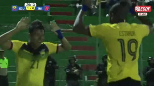 Estrada se escapó en velocidad, pasó hacia atrás y Alan Franco puso el 1-0