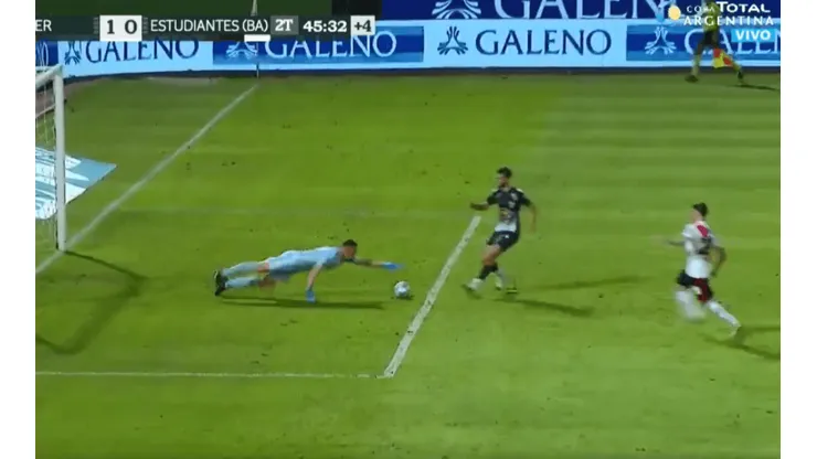 El gol anulado a Estudiantes de Caseros a los 90' ante River