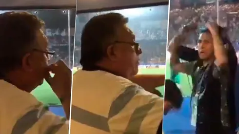 A uno de Los Palmeras le gritaron un gol en la cara y se re calentó: "Te voy a romper la cabeza"