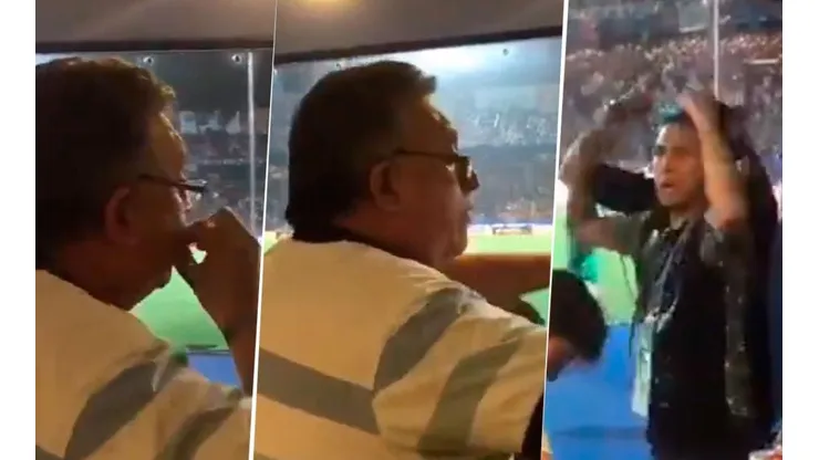 A uno de Los Palmeras le gritaron un gol en la cara y se re calentó: "Te voy a romper la cabeza"