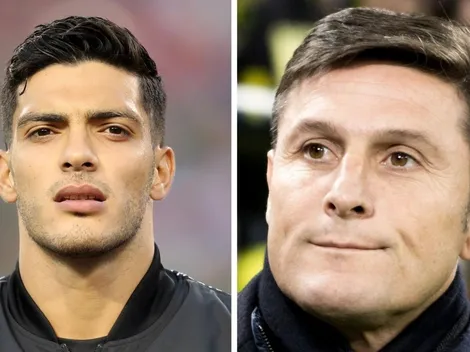 Zanetti se rindió a los pies de Rául Jiménez