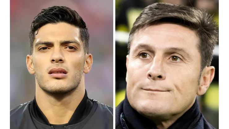 Zanetti se rindió a los pies de Rául Jiménez
