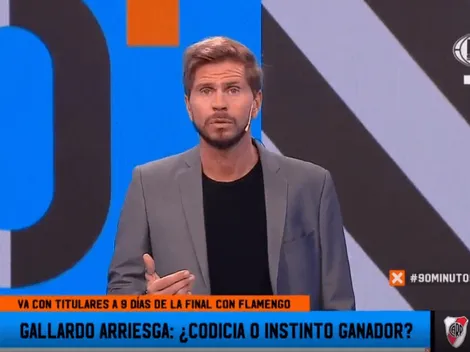 Vignolo llenó de elogios a Gallardo: "Con River hace lo que quiere"