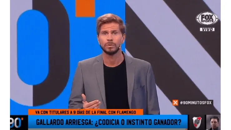 Vignolo llenó de elogios a Gallardo: "Con River hace lo que quiere"