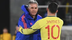 Carlos Queiroz respondió dudas sobre el estado físico de James Rodríguez