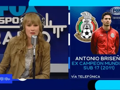 Briseño aconsejó "no marearse" a los jugadores de la Sub 17 de México