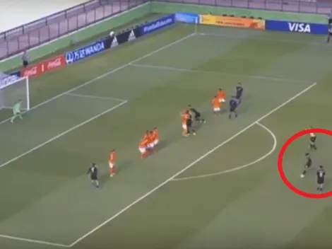 ¡Calidad total! De tiro libre, Álvarez igualó la semi ante Holanda