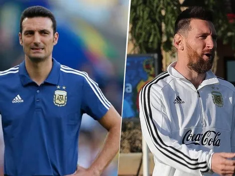 Scaloni, sobre Messi: "Lo necesitamos bien para cuando vengan las cosas importantes"