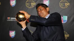 Jorge Campos, durante la entrega del Balón de Oro del Clausura 2016.