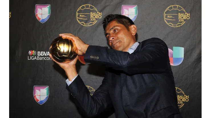 Jorge Campos, durante la entrega del Balón de Oro del Clausura 2016.