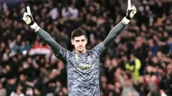 Tras sufrir mucho la crítica de la prensa, Courtois decidió elogiarse solo