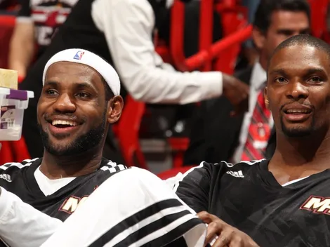 Chris Bosh comparó a LeBron James con un Ferrari y su explicación fue muy rara