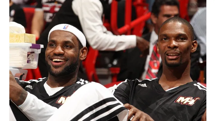 Chris Bosh comparó a LeBron James con un Ferrari y su explicación fue muy rara