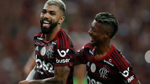 Gabriel Barbosa y Bruno Henrique, las principales armas de Flamengo