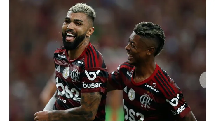 Gabriel Barbosa y Bruno Henrique, las principales armas de Flamengo