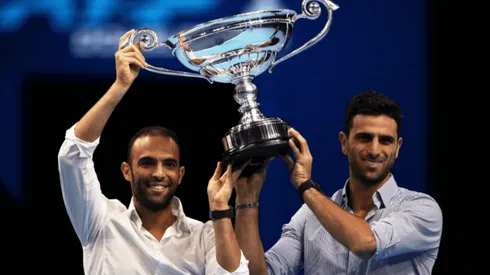 Cabal y Farah reciben trofeo que los certifica como los número uno del 2019