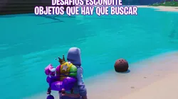 Como completar el desafío "Consume objetos que hay que buscar" en Fortnite