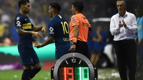 Boca y Barcelona, codo a codo: Tevez, Zárate, Salvio y Fabra involucrados
