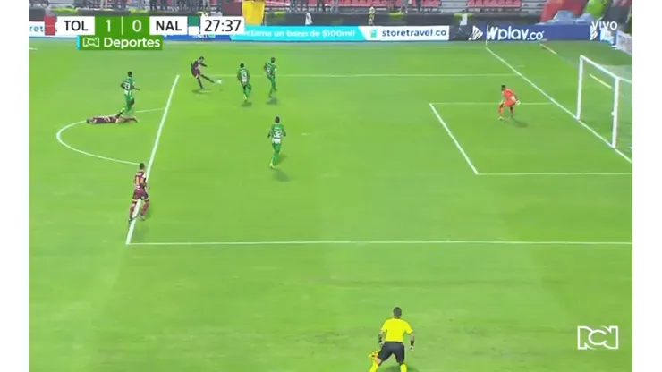 Bomba y adentro: Tolima ya le gana a Nacional en Ibagué