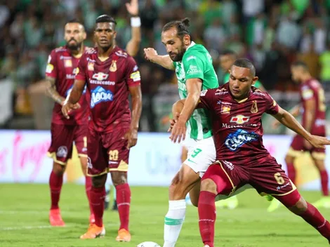 Partidazo: titulares confirmadas para el Tolima vs Atlético Nacional