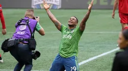 Román Torres, defensor panameño del equipo Seattle Sounders, de la MLS.