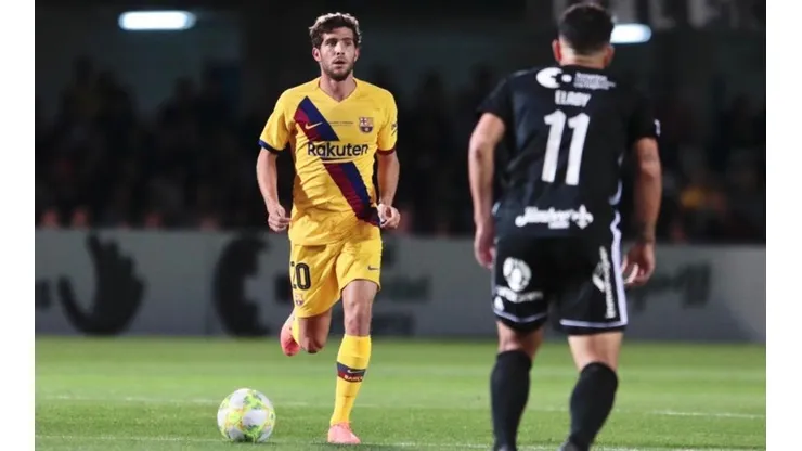 Sigue buscando rodaje: Barcelona ganó un amistoso en plena Fecha FIFA