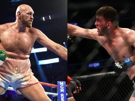 Tyson Fury se abre a opción de pelear contra el campeón de UFC Stipe Miocic