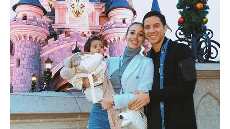 Driussi metió foto desde Disney y el comentario del Papu Gómez lo hizo reír
