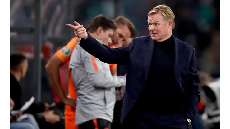 Ronald Koeman, entrenador de Holanda: "El Barcelona es una posibilidad"