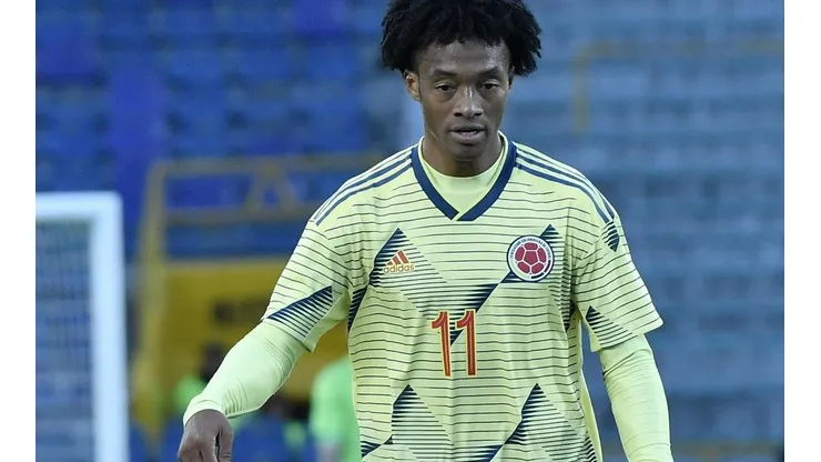 Cuadrado le hizo un homenaje al himno de Colombia con foto en Instagram