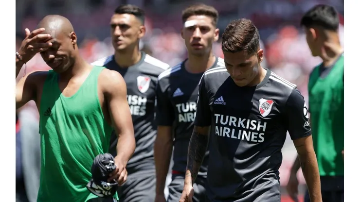 Ayer se lesionó otro jugador de River, pero a nadie le importó en Twitter