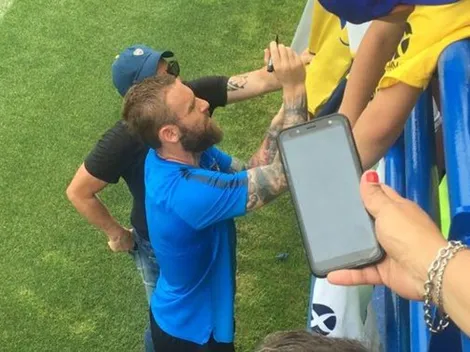 Daniele De Rossi volvió a ser ese jugador que quieren los hinchas de Boca