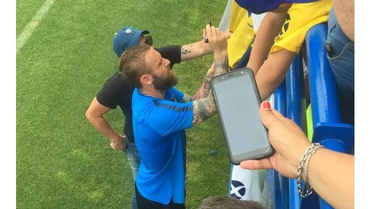 Daniele De Rossi volvió a ser ese jugador que quieren los hinchas de Boca