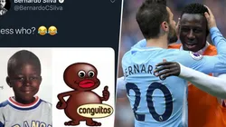 Multa y sanción para Bernardo Silva por un tweet polémico sobre Benjamin Mendy
