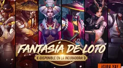 Nueva incubadora en Free Fire: ¡Fantasía de Loto!