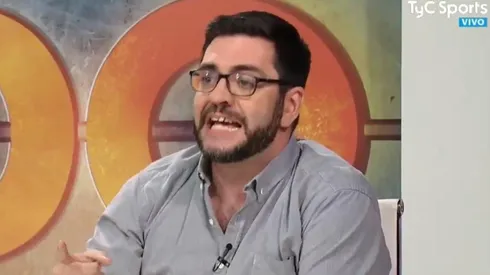 La bronca de Lucas Beltramo.