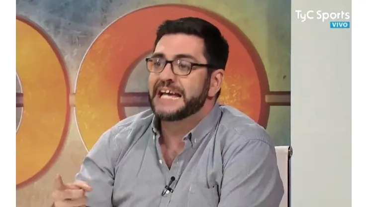 La bronca de Lucas Beltramo.