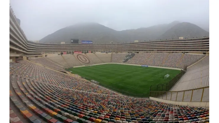 El gigantesco estadio de Universitario de Deportes, sede de la final única de la Copa.