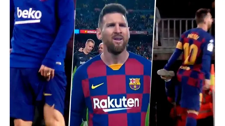 Video: Messi hizo un hat-trick y dos goles de tiro libre con una molestia
