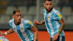 Funes Mori posó tirando facha y la respuesta de Otamendi fue la de todos