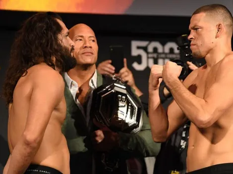 Dwayne "The Rock" Johnson sale al paso de las críticas de Nate Díaz por su apoyo a Jorge Masvidal en el UFC 244