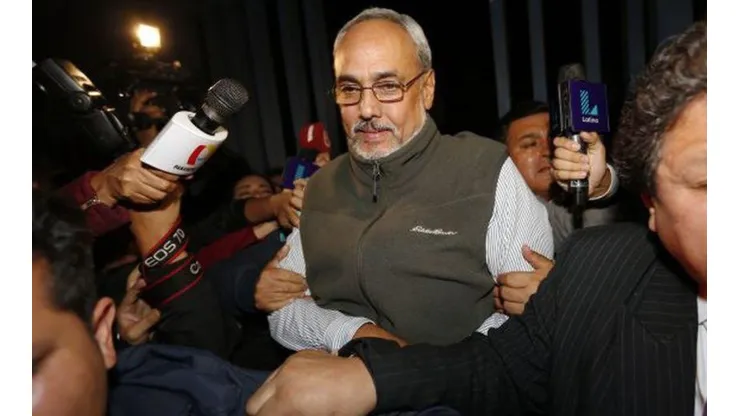 Burga fue detenido en el 2015 por la justicia peruana.