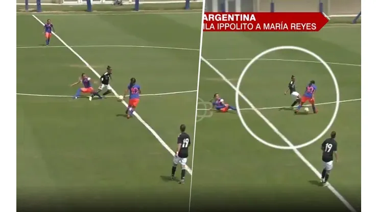 Video: el lujo de Dalila Ippolito, jugadora de 17 años de Argentina