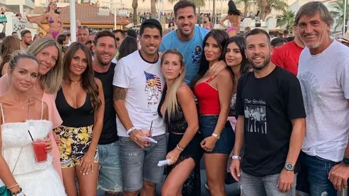 Foto de Anto de fiesta con todos.