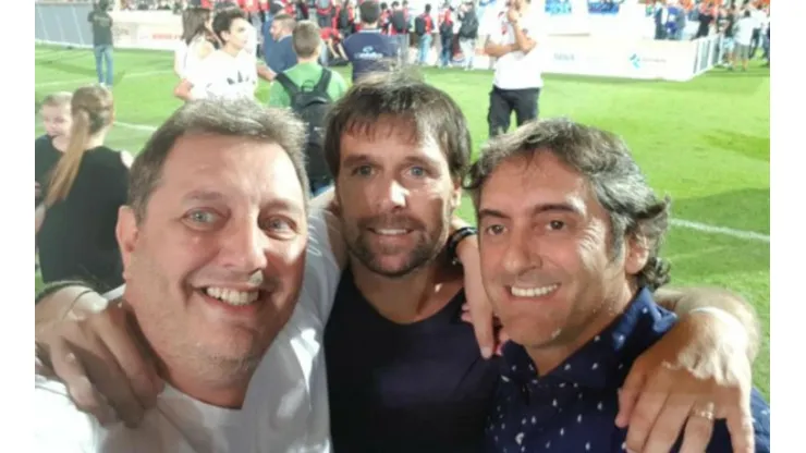 Dos ídolos de River: el saludo de Cavenaghi a Francescoli por su cumpleaños