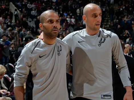 No seas cruel: Manu Ginóbili nos hizo llorar a todos en el homenaje a Tony Parker