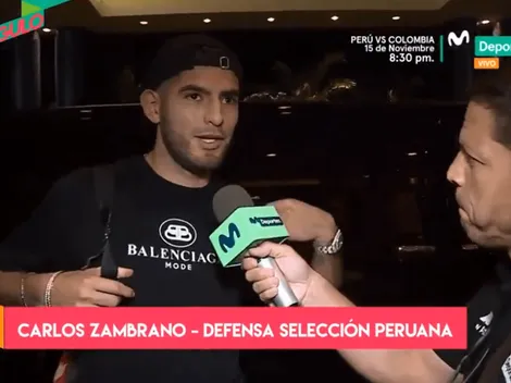 Zambrano, sobre su convocatoria: "No creo que me aguanten tanto aquí"